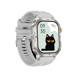 image-New smart watch M63 supports Bluetooth calls, health detection, IP68 waterproof, square HD AMOLED