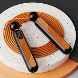 image-Six Seven Eight Electronic Jump Rope With Counter Cordless Skipping Rope