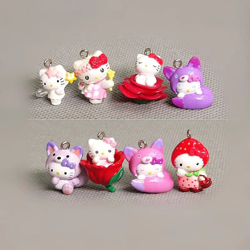 image-Foreign trade bulk mini version small cat doll doll model ornaments