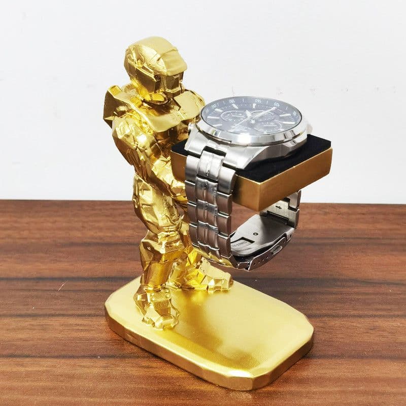 image-Suitable for iwatch charging stand apple watch charging stand iron warrior applewatch charging stand