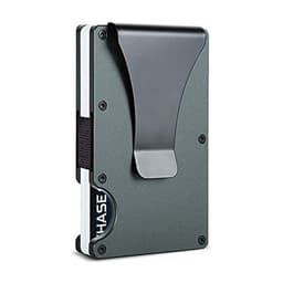 image-Aluminum Alloy RFID Credit Card Holder - Silver 2 in 1 Anti-Theft