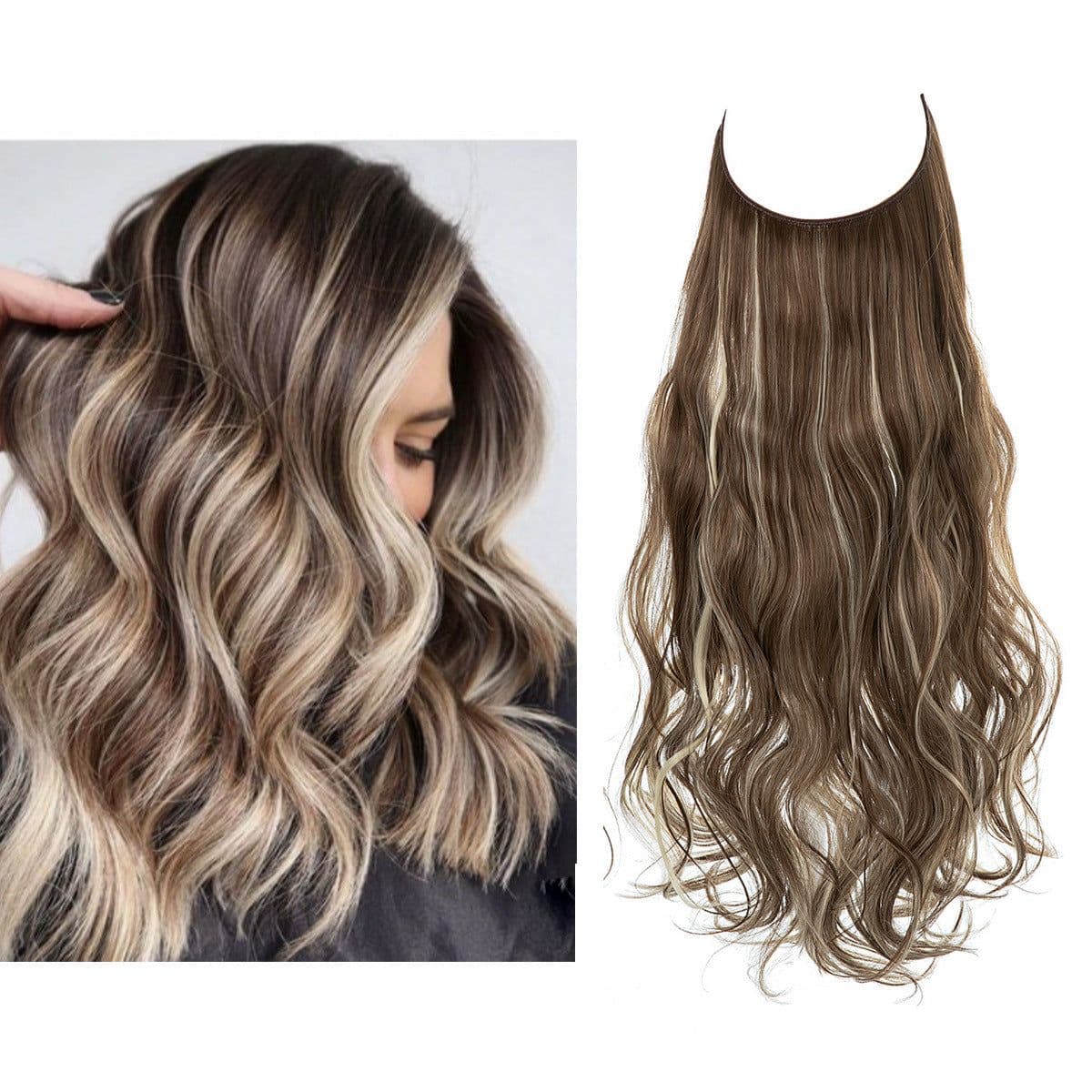 image-Sierra Wig Long Curly Hair 18" High Temperature Fiber