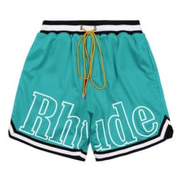 image-Men's Shorts Navy Blue Cotton Blend Breathable XXXL