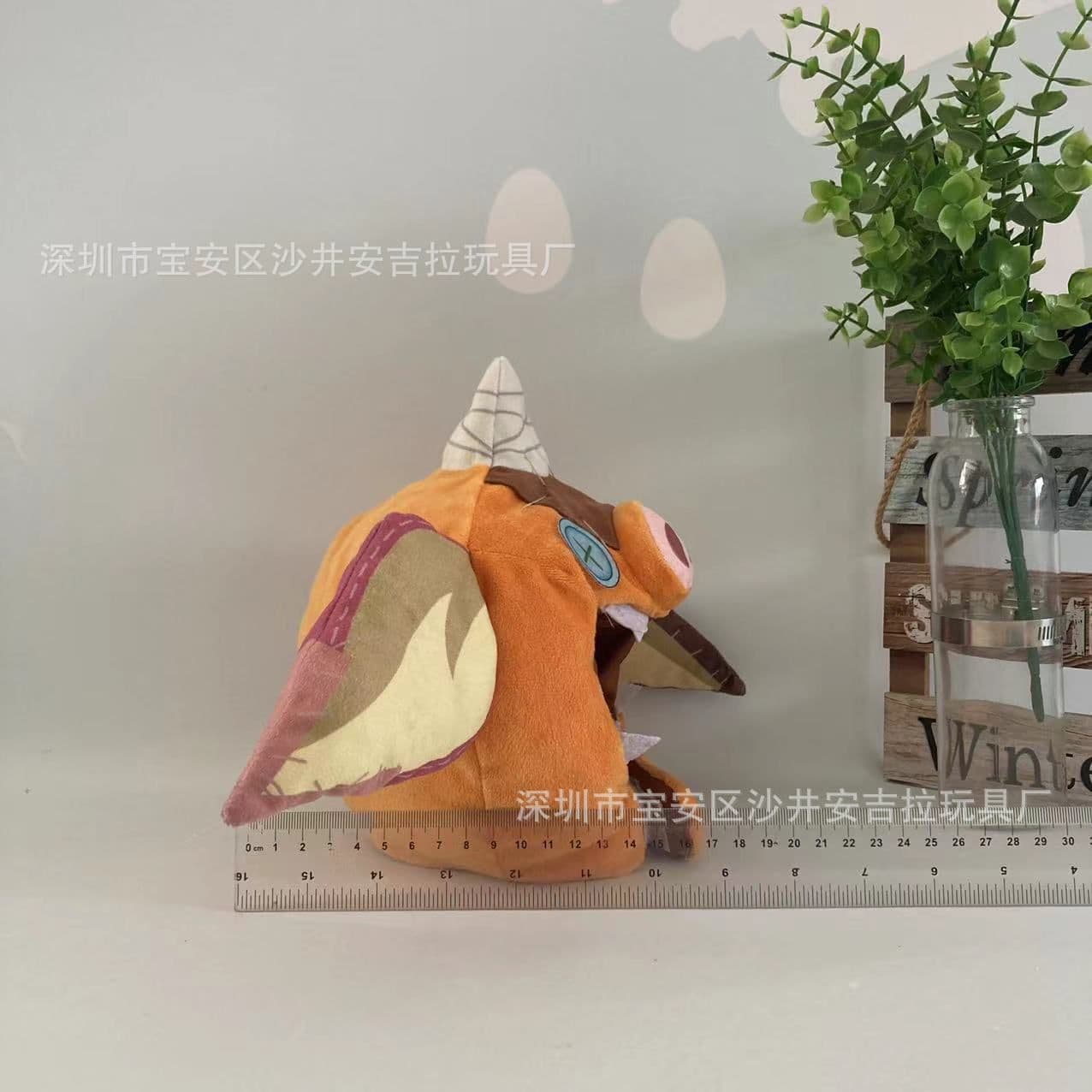 image-The Legend of Zelda Link Pig Plush Hat - Cartoon 22cm Pet Prop