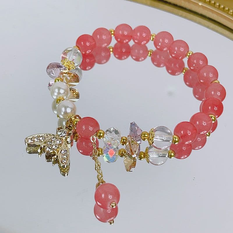 image-Sanrio Glass Bracelet - Dolphin Yellow Cartoon