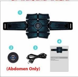 image-Smart Abdominal Muscle Sticker Abdominal Muscle Fitness Equipment Household Abdominal Sticker Muscle Training Instrument Lazy Abdominal Fitness Device