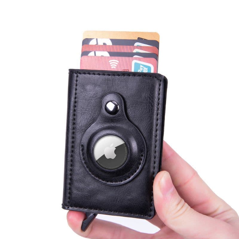 image-RFID Card Holder - Aluminum Alloy Blue