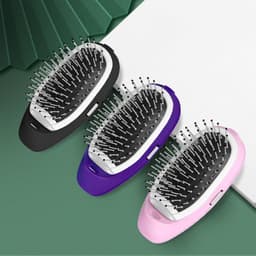 image-Ionic Electric Hairbrush - Negative Ion Anti-static