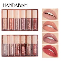 image-HANDAIYAN Mirror Lip Gloss Set 6 Piece - Type B