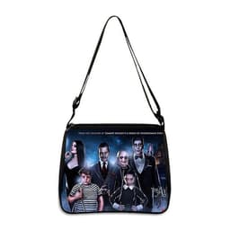 image-Cross-border Adams family Wednesday addams ladies shoulder bag niche armpit bag fashion handbag