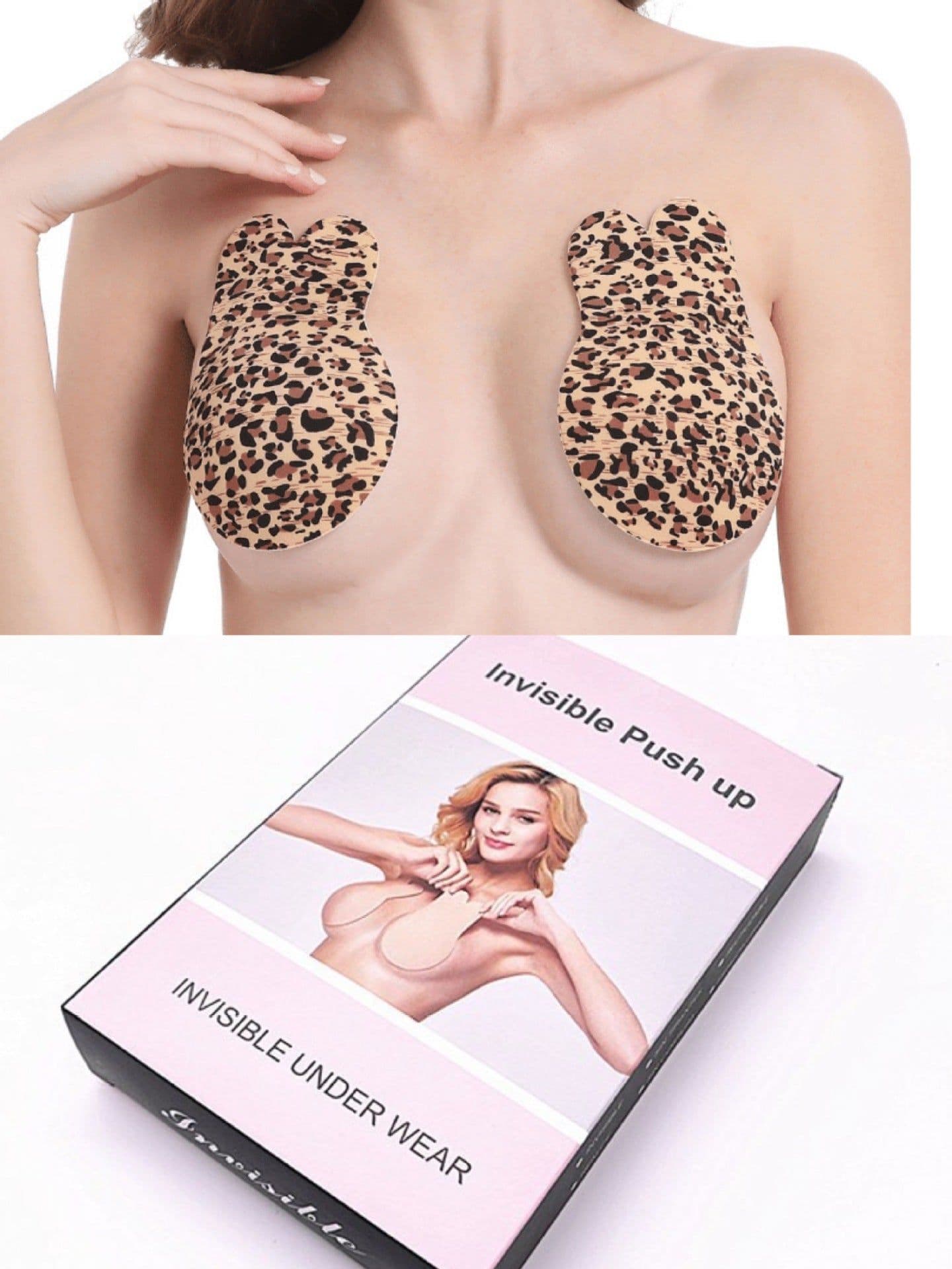 image-Rabbit Ear Breast Lifting Sticker - Silicone Invisible