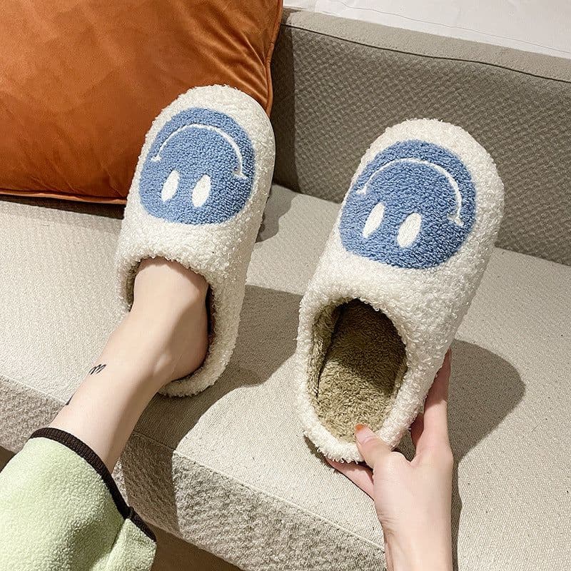 image-Cotton Slippers Women's Plush Non-Slip Warm