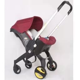 image-Multifunctional four-in-one baby trolley basket two-way lightweight folding car safety seat