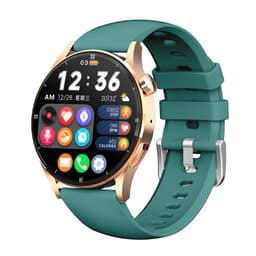 image-QS39 Smart Watch - Bamboo Steel Gold 1.32"