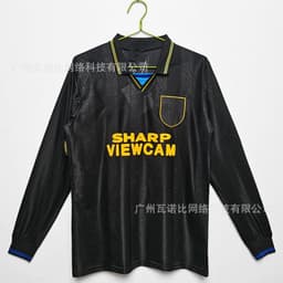 image-Football Jersey - Retro Home Away Long Sleeve Polyester