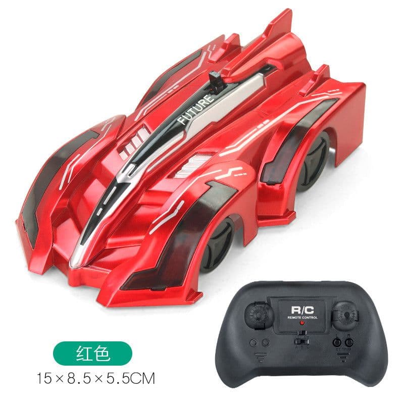 image-Wall climbing car, remote control car, remote control toy car, sports car, wall climbing car, off-road vehicle, racing car, children's toy