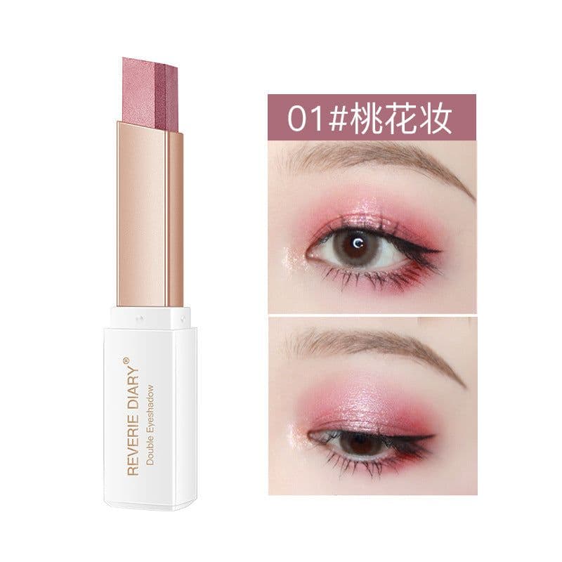 image-Eyeshadow Stick - Rose Gold Two-Color Gradient