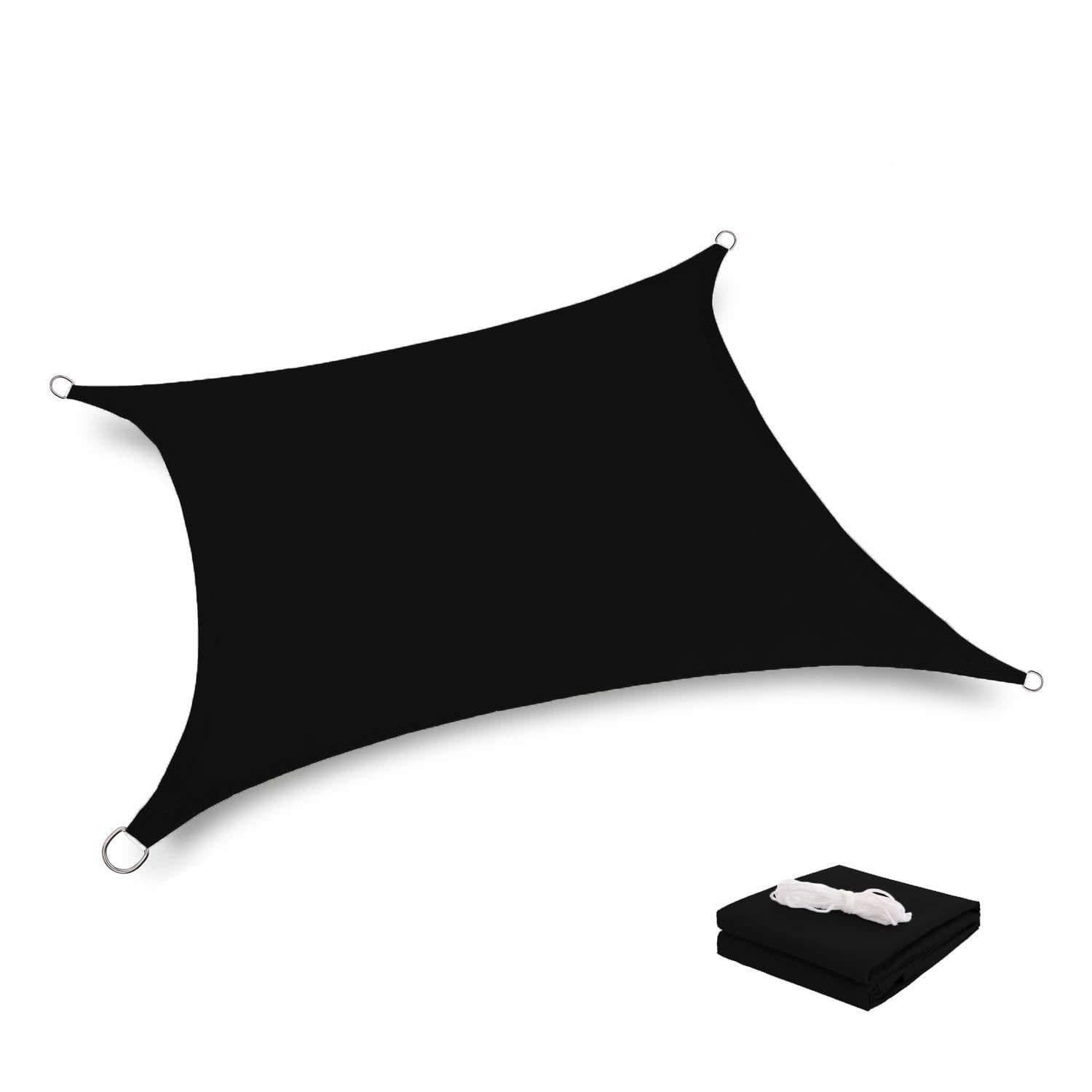 image-Factory stock outdoor triangular shade sail four-corner shade sail rectangular canopy waterproof and anti-ultraviolet cross-border