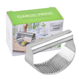 image-Garlic Press - 304 Stainless Steel Manual Garlic Puller