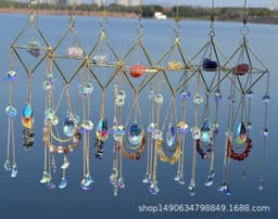 image-Sun Catcher Prism Gemstone Pendant - Rainbow Decor