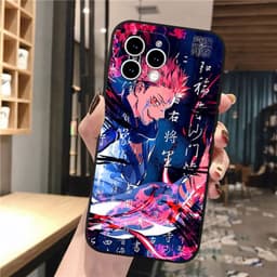 image-iPhone 15 Cartoon Phone Case - Black, Trendy, Anti-fall TPU