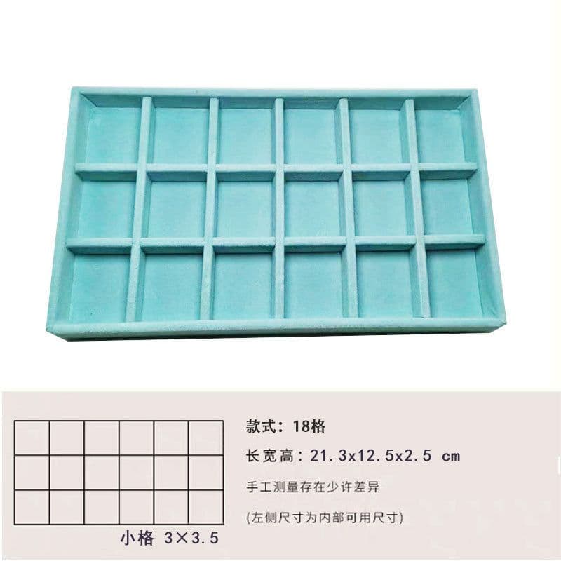 image-Jewelry Storage Tray - Desktop Organizer