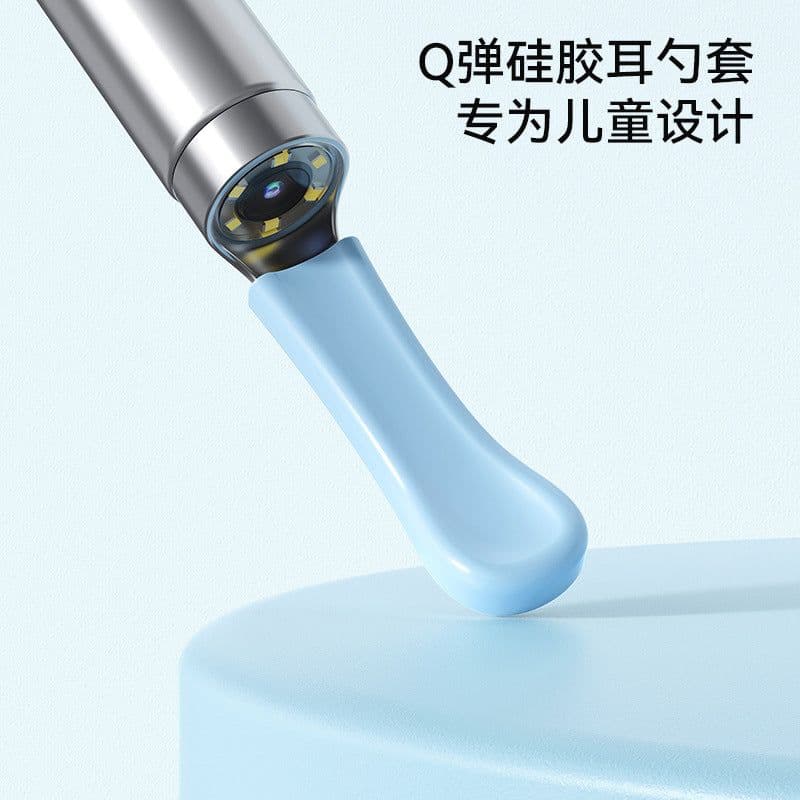 image-Visual Ear Pick with Camera - Black LED Light App