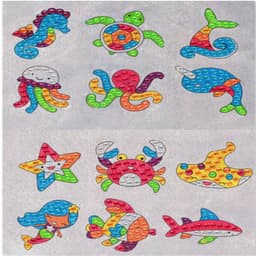 image-Douyin Rabbit Year Puzzle Sticker - DIY Crystal Diamond Fridge Decal - Cartoon Style