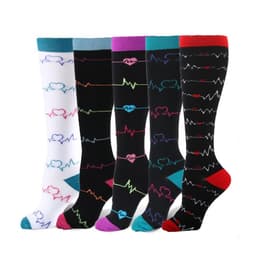 image-Cross-border Hot Compression Calf Socks for Men/Women - Elastic Sports