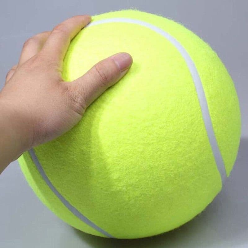 image-LSJ Inflatable Tennis Ball Dog Toy 24cm