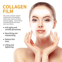 image-Nano-filled collagen soluble mask water-soluble mask cross-border wholesale hydrolyzed silk filling sheet type 3