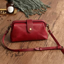 image-Turn Around the Mountain Women's Doctor Bag - Coffee Leather