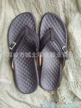 image-Women's Thong Slippers - Navy Blue Size 43