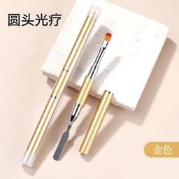 image-Lattice Spectrum UV Gel Pen - Silver Round Head