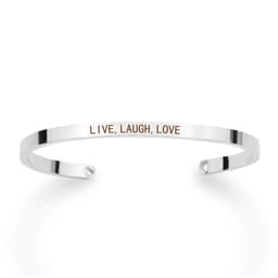 image-Hakuna Matata Engraved Bracelet Rose Gold