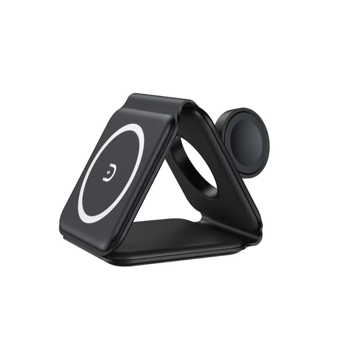 image-Amaztec 3-in-1 Wireless Charger 15W - White