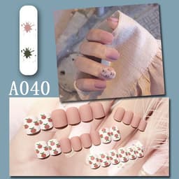 image-Wearable manicure pieces, removable fake nail patches, Internet celebrity manicure tools, nail art finished products, cute Internet celebrity new style