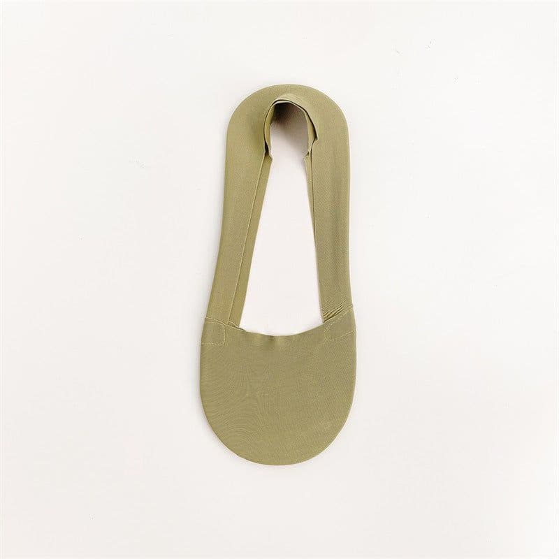image-Yi Shangmei Women's Boat Socks - Caramel Cotton