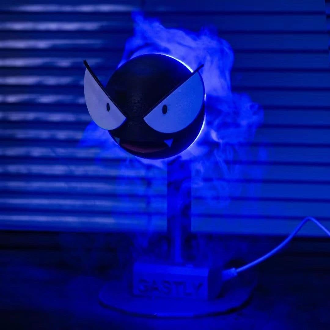 image-3D Printed Guis Humidifier - Aromatherapy Spray, Silent, Desktop, Bedroom
