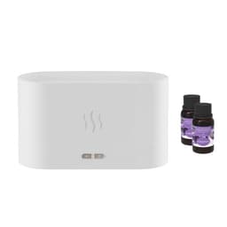 image-USB Flame Aroma Diffuser - Xiangyun White Small Humidifier