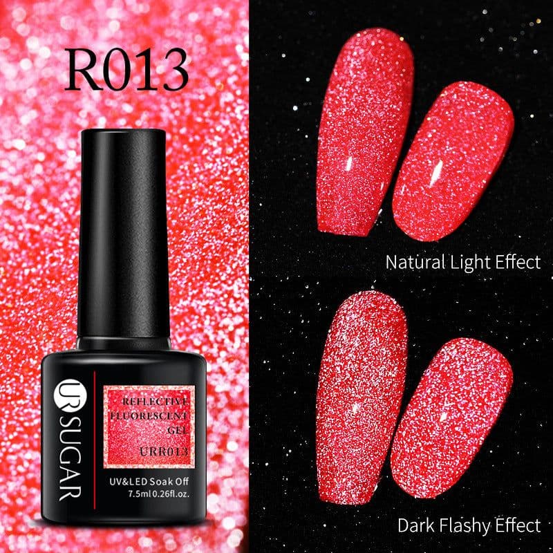 image-Fluorescent Reflective Manicure Gel - UR 2022 Phototherapy Jelly 7.5ml