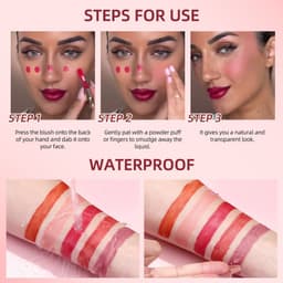 image-QiBest Liquid Blush - Natural Moisturizing Rouge