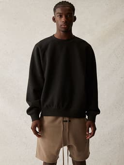 image-ESSENTIALS FLIGHT Sweater Raglan Sleeve Round Neck Moss