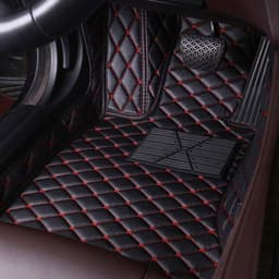 image-Wholesale full set of separate car floor mats universal non-slip foot mats fully surrounded by easy-to-clean car floor mats