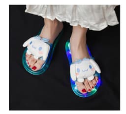 image-LED Light-Up Slippers - Non-Slip PVC Adult Summer