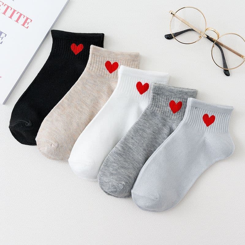 image-Socks women's socks shallow mouth spring and autumn cute Japanese cartoon brown bear summer thin invisible short boat socks women