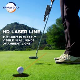 image-Golf Laser Putter Practice Aid with Sight