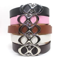 image-Alloy Belt - Double Moon Cross Star Buckle