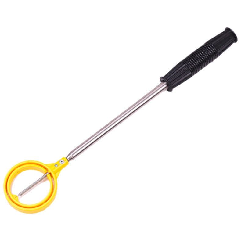 image-Cross-border hot selling golf ball picker golf ball picker golf ball scoop antenna pole 8 sections double ring