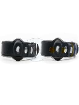 image-Dog Collar with AirTag Holder - Leather Apple Tracking